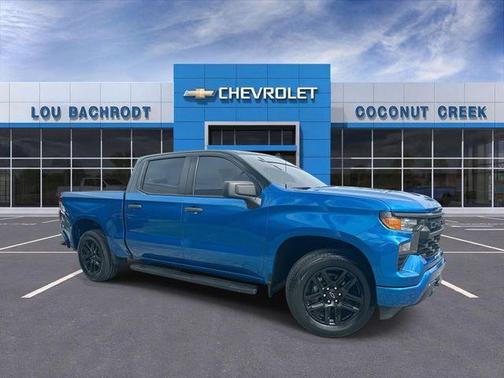 Glacier Blue Metallic 2022 Chevrolet Silverado 1500 Custom