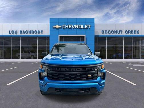 Glacier Blue Metallic 2022 Chevrolet Silverado 1500 Custom