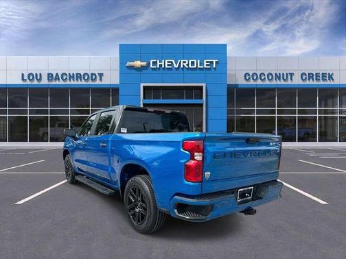 Glacier Blue Metallic 2022 Chevrolet Silverado 1500 Custom