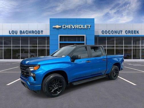 Glacier Blue Metallic 2022 Chevrolet Silverado 1500 Custom