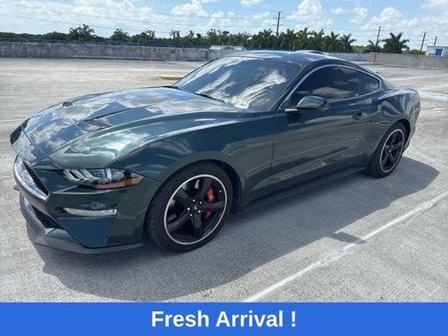Dark Highland Green Metallic 2019 Ford Mustang Bullitt