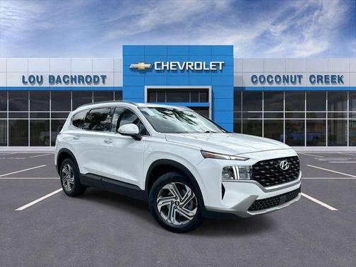 White Pearl 2023 Hyundai SANTA FE SEL