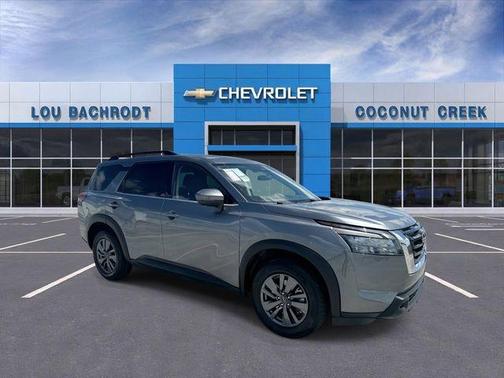 Gun Metallic 2025 Nissan Pathfinder SV