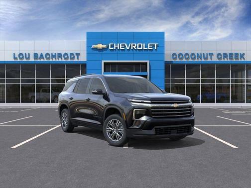 Black Metallic 2026 Chevrolet Traverse LT