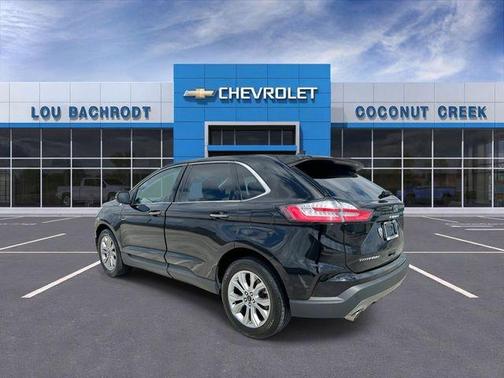 Black Metallic 2024 Ford Edge Titanium