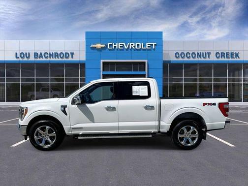 Star White 2023 Ford F-150 Lariat