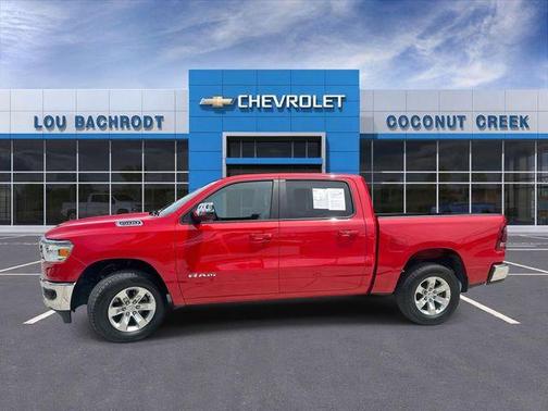 Flame Red Clearcoat 2024 RAM 1500 Laramie