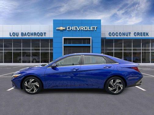 Intense Blue 2025 Hyundai ELANTRA HEV Limited