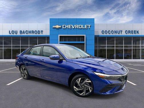 Intense Blue 2025 Hyundai ELANTRA HEV Limited