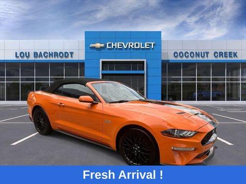 Orange 2021 Ford Mustang GT Premium