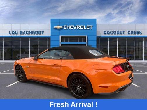 Orange 2021 Ford Mustang GT Premium