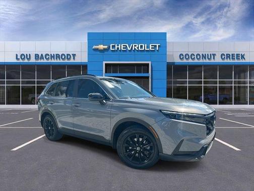 Gray 2023 Honda CR-V Hybrid Sport