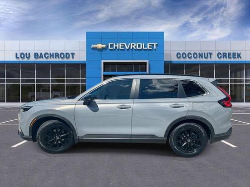 Gray 2023 Honda CR-V Hybrid Sport
