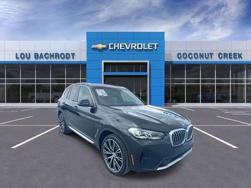 Black Sapphire Metallic 2023 BMW X3 sDrive30i