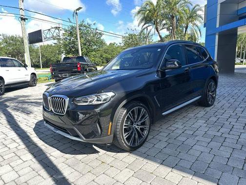 Black Sapphire Metallic 2023 BMW X3 sDrive30i