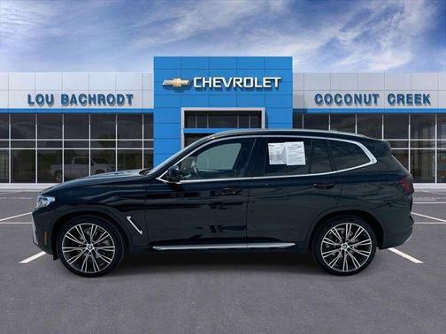 Black Sapphire Metallic 2023 BMW X3 sDrive30i