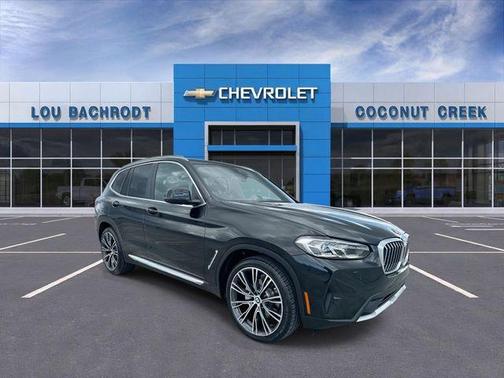 Black Sapphire Metallic 2023 BMW X3 sDrive30i