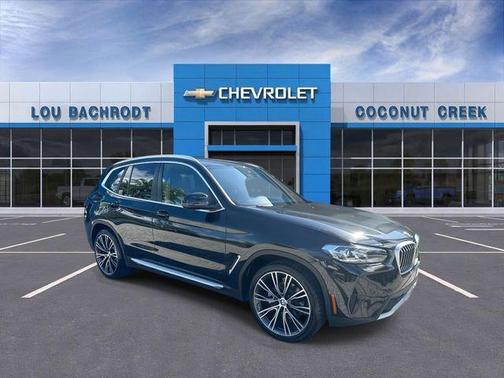 Black Sapphire Metallic 2023 BMW X3 sDrive30i