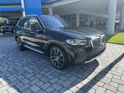 Black Sapphire Metallic 2023 BMW X3 sDrive30i