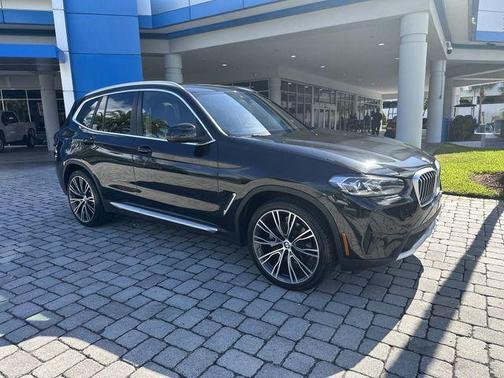 Black Sapphire Metallic 2023 BMW X3 sDrive30i