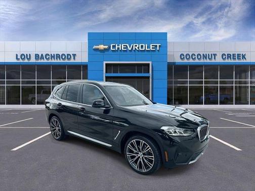 Black Sapphire Metallic 2023 BMW X3 sDrive30i