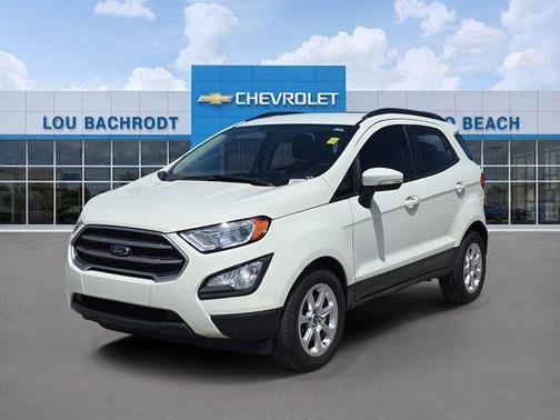 Diamond White 2021 Ford EcoSport SE