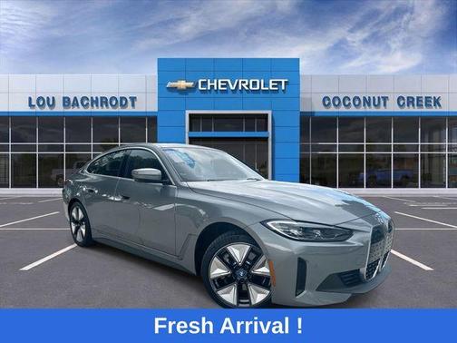 Gray Metallic 2023 BMW i4 Gran Coupe eDrive35