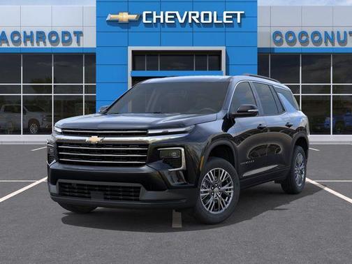 Black Metallic 2026 Chevrolet Traverse LT