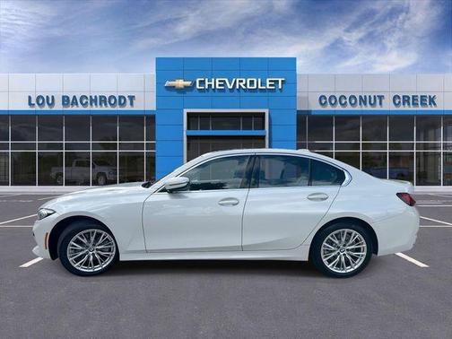 White Metallic 2024 BMW 330 i