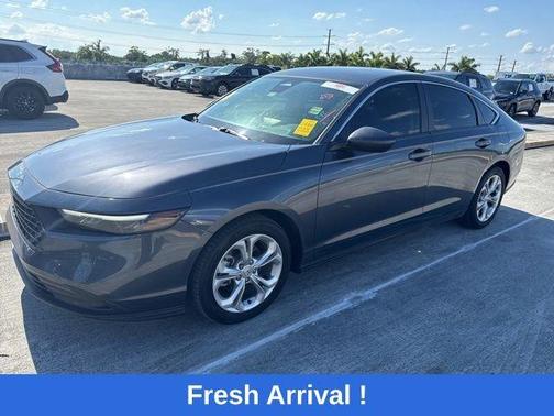 Gray 2023 Honda Accord LX