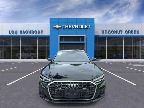 Mythos Black Metallic 2023 Audi A8 L 55