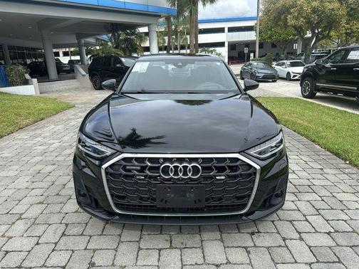 Mythos Black Metallic 2023 Audi A8 L 55