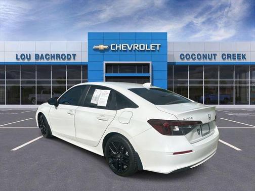 White 2025 Honda Civic Sport