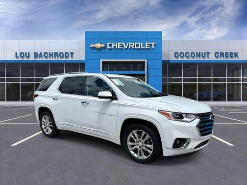 Summit White 2020 Chevrolet Traverse High Country
