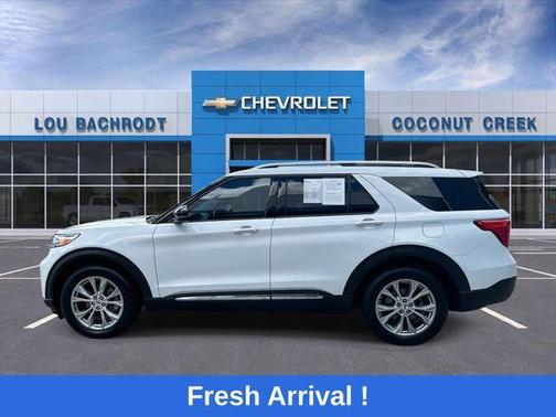 Oxford White 2020 Ford Explorer Limited
