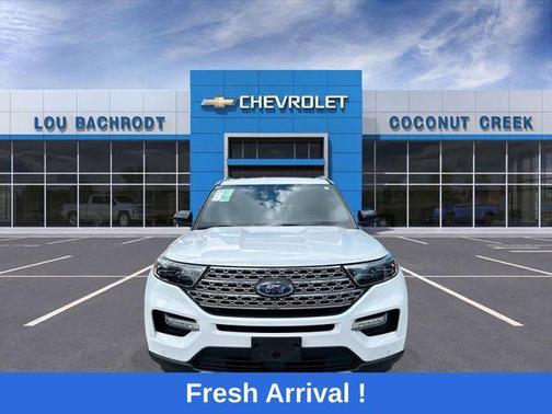 Oxford White 2020 Ford Explorer Limited