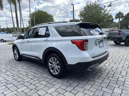Oxford White 2020 Ford Explorer Limited
