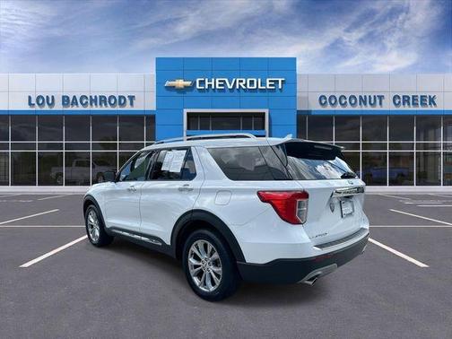 Oxford White 2020 Ford Explorer Limited