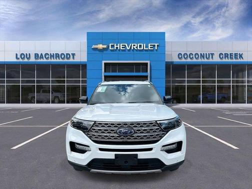 Oxford White 2020 Ford Explorer Limited