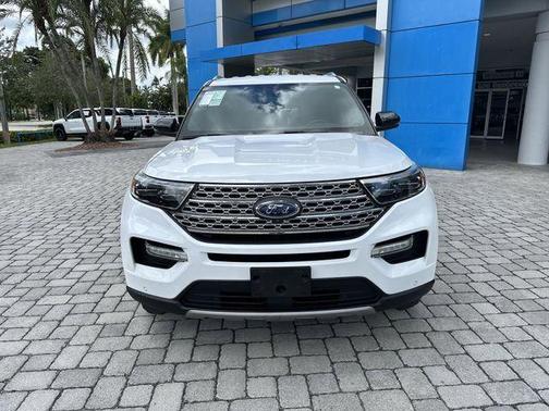 Oxford White 2020 Ford Explorer Limited