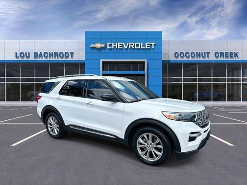 Oxford White 2020 Ford Explorer Limited