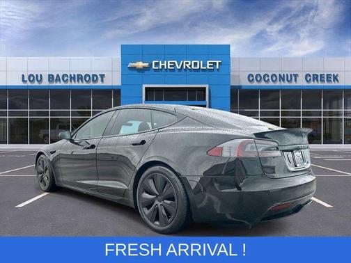 Black 2021 Tesla Model S Plaid
