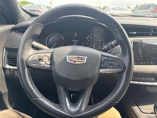 Crystal White 2023 Cadillac XT4 Sport