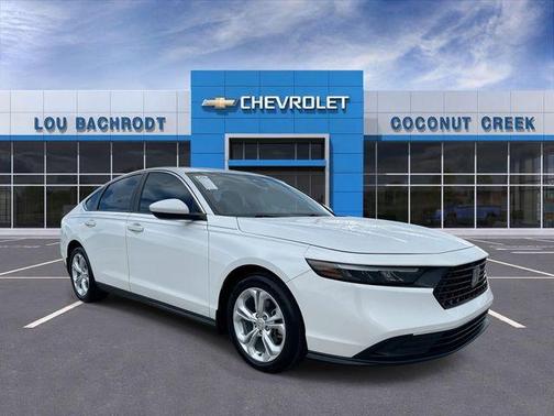 White 2024 Honda Accord LX