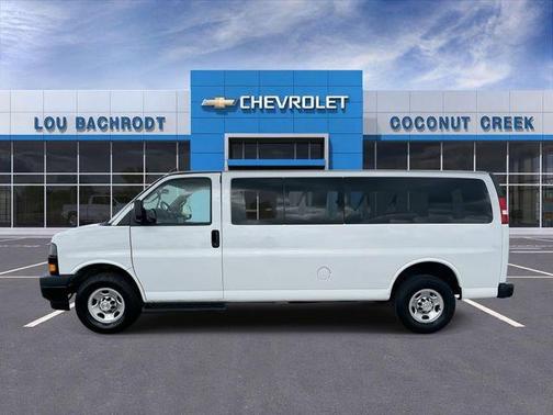 Summit White 2023 Chevrolet Express 3500 LS