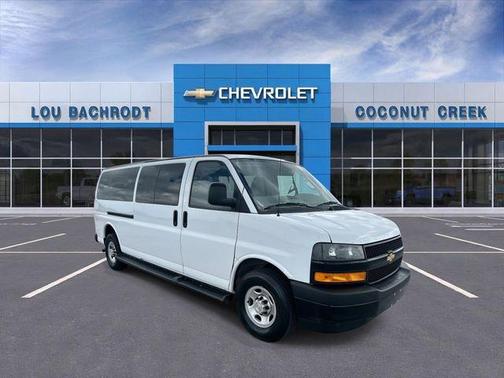 Summit White 2023 Chevrolet Express 3500 LS