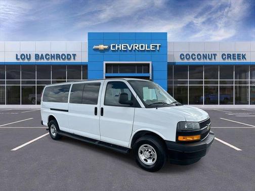 Summit White 2023 Chevrolet Express 3500 LS