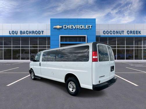 Summit White 2023 Chevrolet Express 3500 LS