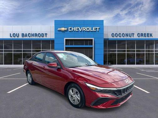 Red 2024 Hyundai ELANTRA SE