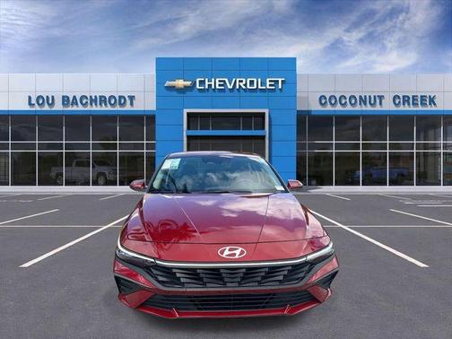 Red 2024 Hyundai ELANTRA SE
